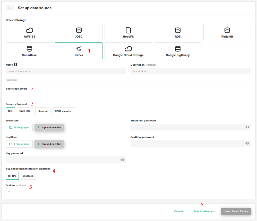 Kafka Connector Creation